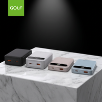 Tendance Mini polymère chargeur Mobile charge rapide 20W LCD numérique en gros câble intégré PD batterie externe 10000mAh pour ordinateur portable
