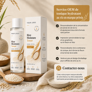 Tónico Hidratante Suave, Prepara la Piel Seca y Sensible, Fortalece la Barrera Cutánea, Retiene la Humedad, Sin Fragancia, Ceramida, Tónico Hidratante de Arroz - Product Image 3