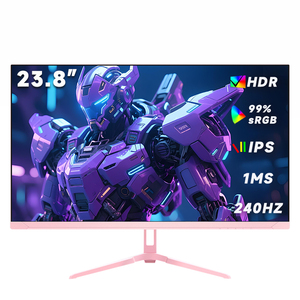 จอเกมมิ่งสีชมพู ขนาด 24 นิ้ว ความละเอียด 1920x1080 จอ LCD แบบไวด์สกรีน อัตราส่วน 16:9 รีเฟรชเรทสูง - Product Image 2