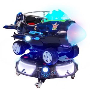 Electric Coin Rotating Elevator Small Aircraft Toy Car Commercial Supermarket Children Swing <b>Game</b> <b>Machine</b> - Product Image 1