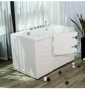 <span class=keywords><strong>Baignoire</strong></span> Spa pour Grands Chiens USMILEPET <span class=keywords><strong>avec</strong></span> <span class=keywords><strong>Porte</strong></span>, <span class=keywords><strong>Baignoire</strong></span> pour Animaux <span class=keywords><strong>avec</strong></span> Massage par Ondes, Ozone et Bain au Lait pour Salon de Toilettage d'Animaux - Product Image 5