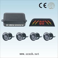Détecteur de distance arrière pour voiture, prix usine, avec affichage LED et 4 capteurs à ultrasons