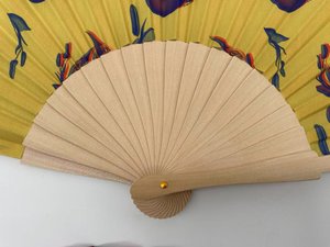 Bsbh biểu tượng tùy chỉnh bằng gỗ tay fan hâm mộ đám cưới fan hâm mộ tùy chỉnh cho đám cưới - Product Image 4