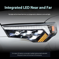 Phare LED pour Toyota 4RUNNER 2010-2023, ensemble de phares LED, feux de jour, clignotants, lampe LED, pièces de voiture