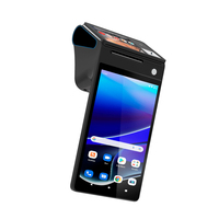 Máquina Procesadora de Pagos, Dispositivo POS Android 14 Móvil con Pantalla Táctil de 8 Pulgadas, 4G, Lector de Códigos de Barras, Sistema de Punto de Venta Portátil
