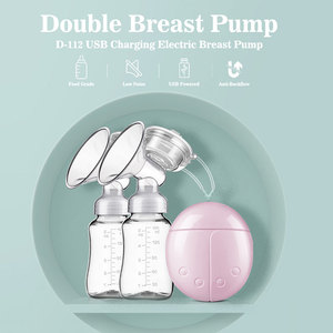 Extractor <span class=keywords><strong>de</strong></span> leche eléctrico <span class=keywords><strong>de</strong></span> doble capacidad sin BPA con gel <span class=keywords><strong>de</strong></span> sílice incluye <span class=keywords><strong>dos</strong></span> bolsas <span class=keywords><strong>de</strong></span> almacenamiento <span class=keywords><strong>de</strong></span> leche - Product Image 5