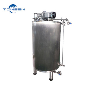 Tanque de mezcla de agitador industrial SS 500L 5BBL con mezclador de alta velocidad-Fabricante de China para procesamiento químico/de alimentos - Product Image 3