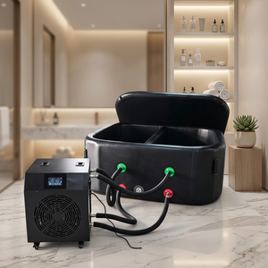 Baignoire de récupération par le froid en gros avec refroidisseur HC, chauffage, désinfection à l'ozone, Wi-Fi, bien-être et hydrothérapie - Product Image 1