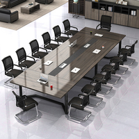 Mobilier de bureau, bureau luxueux, table de réunion de bureau, ensemble de chaises pour salle de réunion, table de conférence moderne