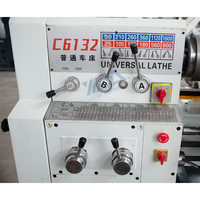 Tour à métaux horizontal de haute qualité C6132, 1,5 mètre, tour à métaux léger