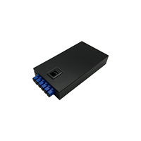 Boîtier de raccordement fibre optique mural 6 ports SC, boîte terminale fibre optique à fixation rapide, coffret de jonction fibre optique en métal épaissi