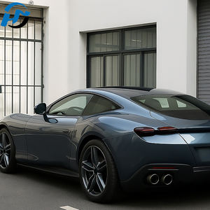 Autocollants <span class=keywords><strong>de</strong></span> voiture en vinyle super brillant métallisé bleu <span class=keywords><strong>de</strong></span> <span class=keywords><strong>Lyon</strong></span> 5ft X 60ft PET TPU auto-cicatrisant du fabricant <span class=keywords><strong>de</strong></span> Guangzhou - Product Image 1