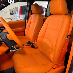 Funda de asiento <span class=keywords><strong>Interior</strong></span> de coche exclusiva de cuero Napa de diseño de lujo adecuada para Land Rover Defender Range Rover - Product Image 1