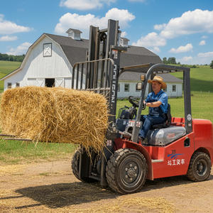 Chariot élévateur diesel <span class=keywords><strong>DOUGONG</strong></span> CPCD robuste, capacité de 3 à 10 tonnes, mât de 3 à 6 m, pour opérations en usine, moteur à combustion interne, conforme aux normes EPA - Product Image 1