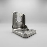 Pièce d'automatisation OEM/ODM personnalisée en aluminium usiné CNC de précision, avec engrenage d'articulation de doigt de robot et brochage