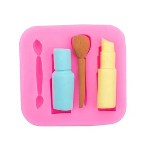 Molde de Silicona 3D para <span class=keywords><strong>Fondant</strong></span> con Forma de Lápiz Labial para el Día de San Valentín, Moldes para Decoración de Pasteles de Chocolate - Product Image 5
