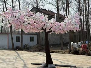 Árbol de flor de <span class=keywords><strong>ciruelo</strong></span> de melocotón de <span class=keywords><strong>cerezo</strong></span> artificial colgante para decoraciones de boda de centro comercial escenas de transmisión en vivo árbol de flor realista - Product Image 4