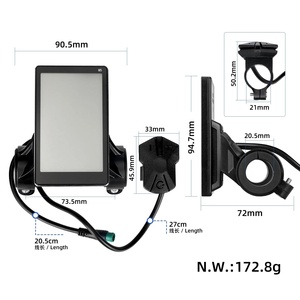 Affichage LCD M5 pour vélo électrique OUXI V8 20 pouces, 48V, 50 km/h, indicateur de vitesse et de batterie, tableau de bord pour vélo électrique OUXI V8 - Product Image 2