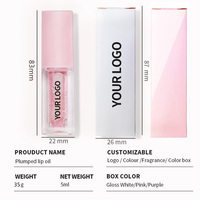Huile pour les lèvres végan personnalisée brillant hydratant vitamine confort thérapie huile d'humidité marque privée repulpant lèvres hydratant rouge à lèvres
