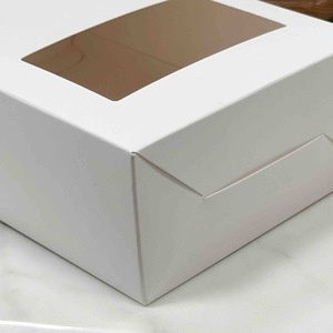 Biểu tượng tùy chỉnh in vuông cứng nhắc bảng giấy hộp quà tặng với miếng bọt biển lót kích thước tùy chỉnh thân thiện với môi cửa sổ trong suốt làm bằng tay - Product Image 3