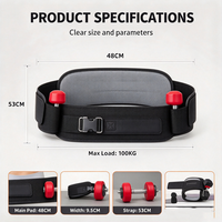 Accessoires de fitness en gros : Ceinture de dips rembourrée pour la musculation, idéale pour les tractions et les dips en salle de sport