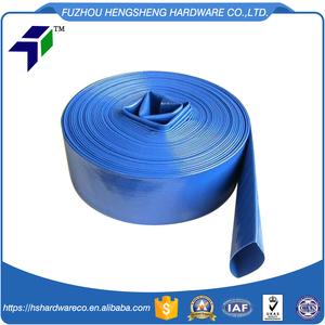 Manguera de descarga de goma de tubería de agua de riego de PVC Flexible superventas, corte personalizado, bolsa de cartón plana agrícola superior de China - Product Image 1