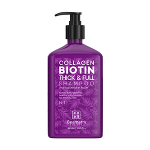 El mejor producto para el cuidado del cabello certificado GMPC cosméticos al por mayor Rosemarry Anti-Pérdida colágeno biotina champú para adelgazar el cabello - Product Image 2
