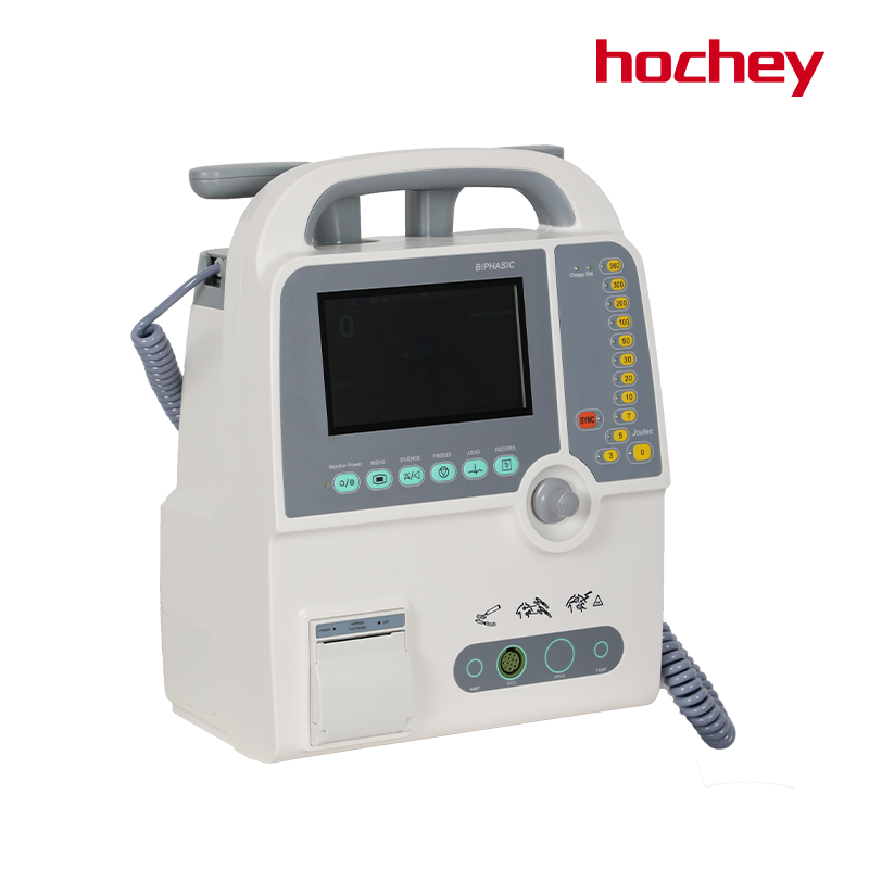 Public First Aid Portable Automated External Defibrillator (AED) Electricity Metal Plastic Construction CE Certified Medical