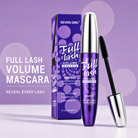 SEVEN GIRL Mascara Volume Complet pour Cils, Marque Privée, Imperméable, Longue Tenue, Anti-Bavures, Effet Recourbant, Maquillage des Yeux, Vente en Gros, OEM