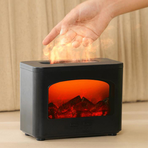Mô phỏng lò sưởi hương liệu tạo độ ẩm ngọn lửa cầm tay mini hương thơm khuếch tán USB powered xe khách sạn sử dụng dưỡng ẩm da làm giảm - Product Image 2