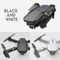 Drone WiFi FPV E88 avec double caméra HD 4K, rivalisant avec les mini-drones 4K E58, E99, E68, E525, et le drone E88 Pro. Jouets pas chers.