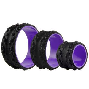 Juego de 4 Piezas de Ruedas de Yoga de EVA Coloridas con Puntos de Masaje Profundo, Producto Premium para una Experiencia Yoga Mejorada - Product Image 1