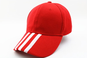 Casquette de baseball de sports de plein air pour hommes et femmes avec bord étendu Casquette en toile de style Hip Hop à rayures Logo personnalisé Prêt à expédier - Product Image 4