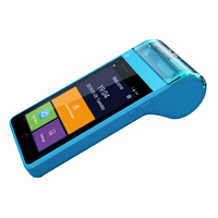 Mesin POS Genggam 5,5 Inci Android Mobile POS Terminal dengan Printer Struk Termal 58 mm dengan Harga Murah