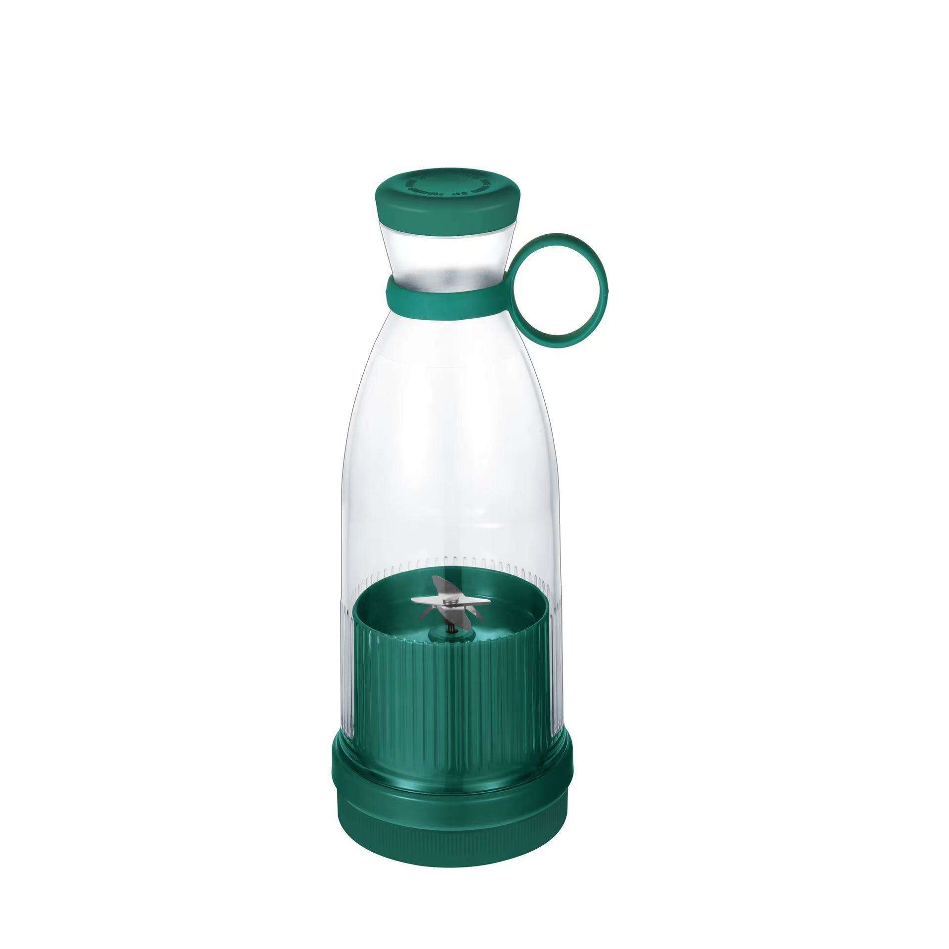 เครื่องคั้นน้ำผลไม้แบบขวดน้ำ [สีเขียว]