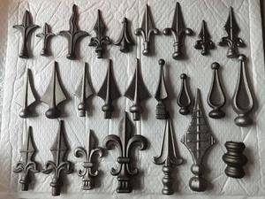 China Fabrik Direkt versand Schmiedeeisen Zier-und Zauns peer spitzen mit guter Qualität - Product Image 4