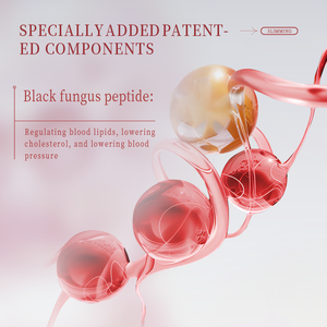 RedPhyto <span class=keywords><strong>Best</strong></span> Seller Comprimés de polysaccharides de champignon noir pour adultes, bénéfiques pour la santé cardiaque et cérébrale, complément alimentaire pour soutenir l'immunité - Product Image 3