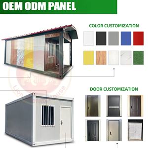 Casa Container Prefabbricata DXH <span class=keywords><strong>da</strong></span> 20ft, Smontabile, Flat-Pack, Modulo Abitativo Mobile Temporaneo, Appartamento, Ufficio, Campo di Costruzione - Product Image 4