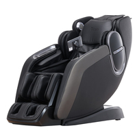 Silla de Masaje Corporal Completo 3D de Lujo Zhou Qi, Gravedad Cero, Control por Voz con IA, Carga Inalámbrica, Música Bluetooth