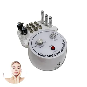 High quality 3 in 1 diamond microdermabrasion machine blackhead acne remover facial beauty instrument household