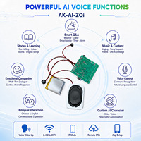 Carte mère contrôlée par IA avec WiFi, BLE, commandes vocales, sortie de lumière RVB, micrologiciel personnalisé et services d'intégration d'appareils intelligents