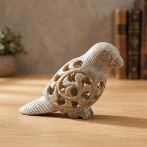 Soap Stone Bird Shaped Decorative Object - Product Image 3