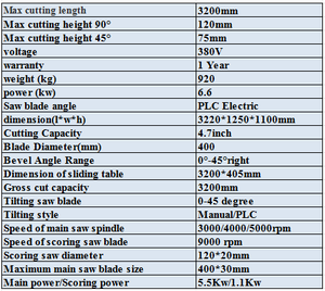 Sierra de Panel Horizontal CNC Industrial <span class=keywords><strong>con</strong></span> Cuchilla de Corte, 220V/380V, Ecológica, para <span class=keywords><strong>Cortar</strong></span> Madera Contrachapada - Product Image 3