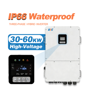 UNC 50kw 3상 온/오프 그리드 하이브리드 인버터 <span class=keywords><strong>380v</strong></span>/400V 4MPPT 150v/200v/250v/300v 8개 병렬 연결 가능 IP65/IP66 RS485/CAN/<span class=keywords><strong>UPS</strong></span>/WiFi - Product Image 5