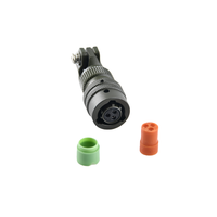 Connecteur circulaire femelle à baïonnette 3 broches en alliage d'aluminium RSHK American Standard MS3116F-8-33S, indice de protection IP67, pour l'aérospatiale