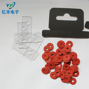 Yf Electronic Transparent Soft Pvc <b>Washer</b> Flat Plain Plastic Insulation Pad For General Industry - Product Image 1