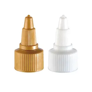 Plastic bottle twist top cap cosmetic pipefish cap