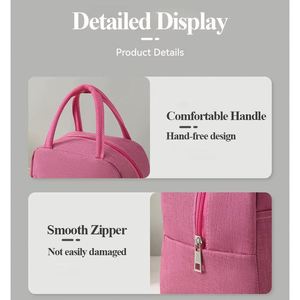 Hot Selling Portable <b>Insulated</b> Picnic Food Storage Bag Handbag School <b>Lunch</b> <b>Box</b> Dinner Container Promotional Gift Custom Logo - Product Image 4