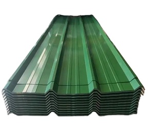 Lámina de Acero para Techo Metálico, Precio de Fábrica por Tonelada, Teja de Acero Recubierta de Color Rojo, Azul y Verde, Lámina de Acero Corrugado Galvanizado para Techos - Product Image 3