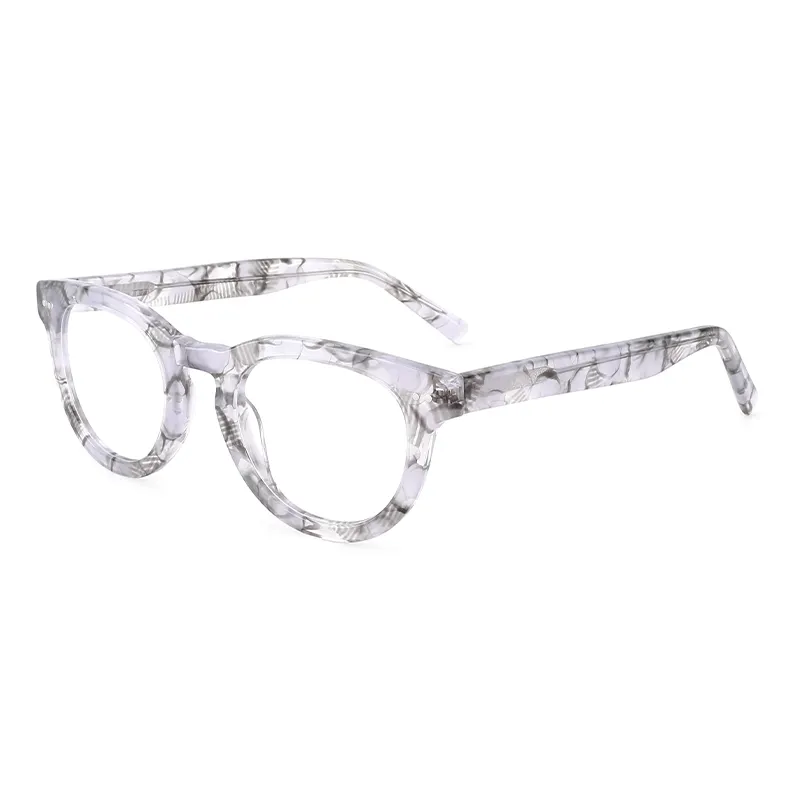 Retro Latest Design Spectacle Eyewear Acetate Optical Glasses Frames Men Women Fashion Eyeglasses